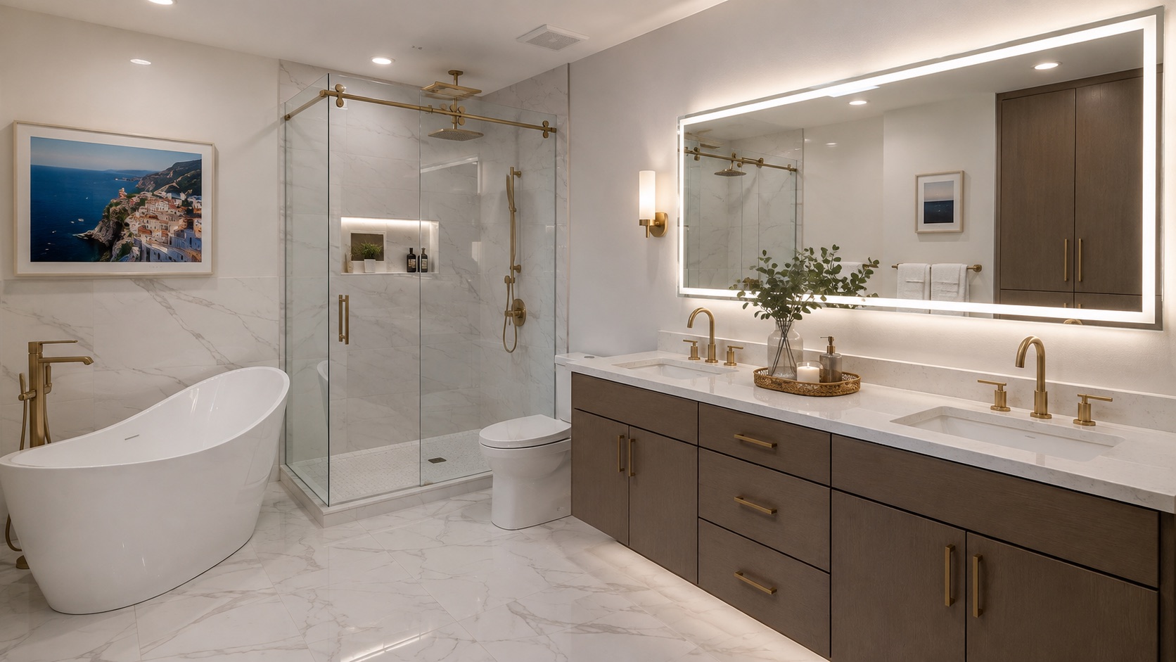 After bathroom remodeling — Miami