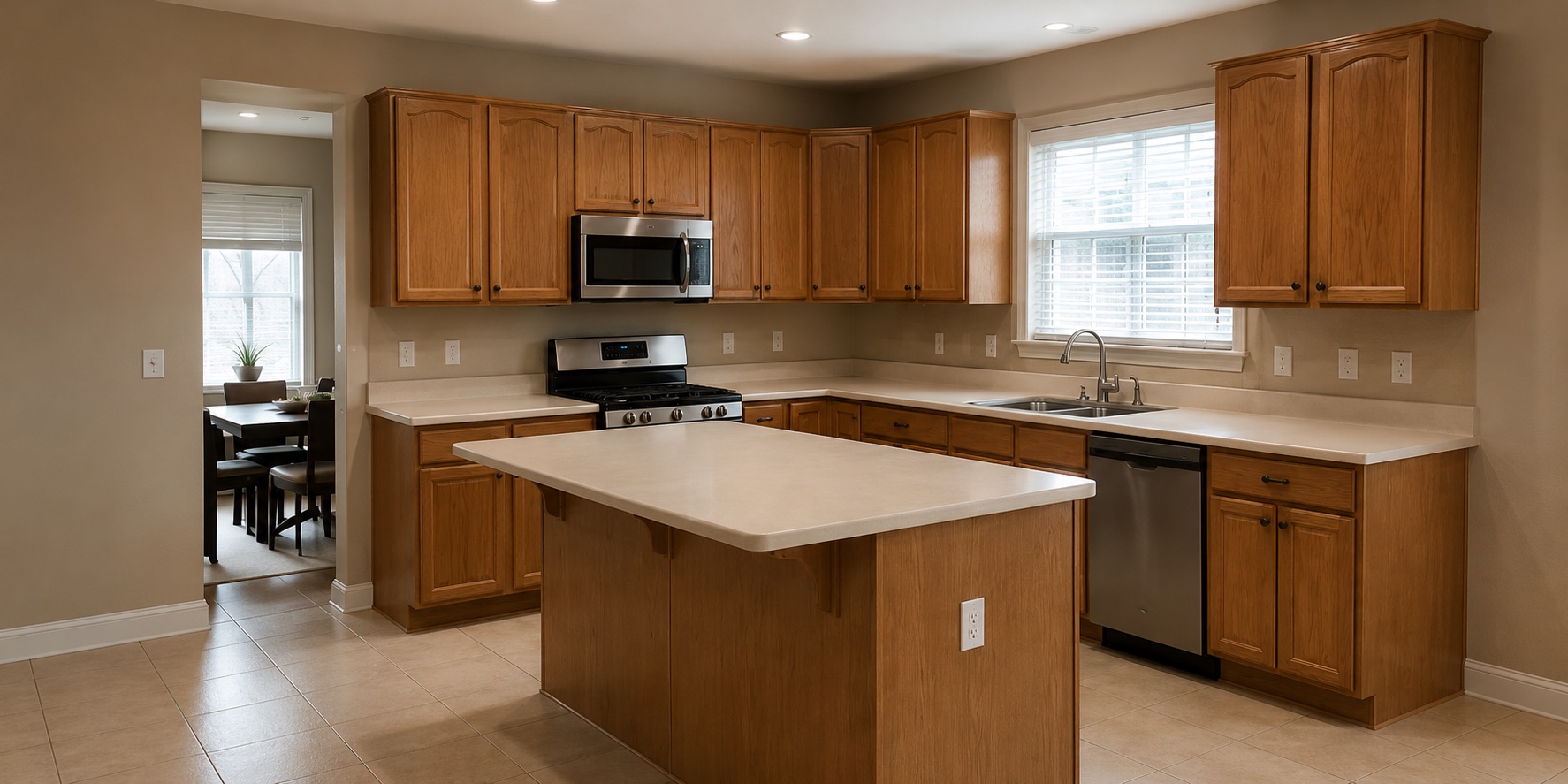 Before kitchen remodeling in Miami FL